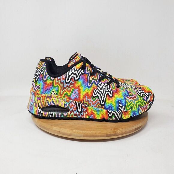 Skechers Jen Stark Shoes Womens 7 Uno Infinite Drip Sneaker Rainbow Colorful - Picture 8 of 15